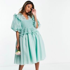 Mint Oversized Dress by SISTER JANE